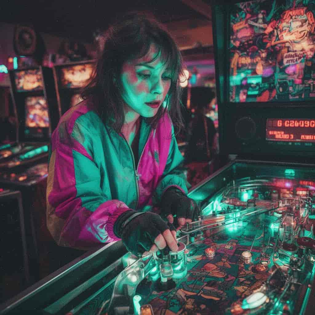 Arcade example generated with Flux 2 Pro