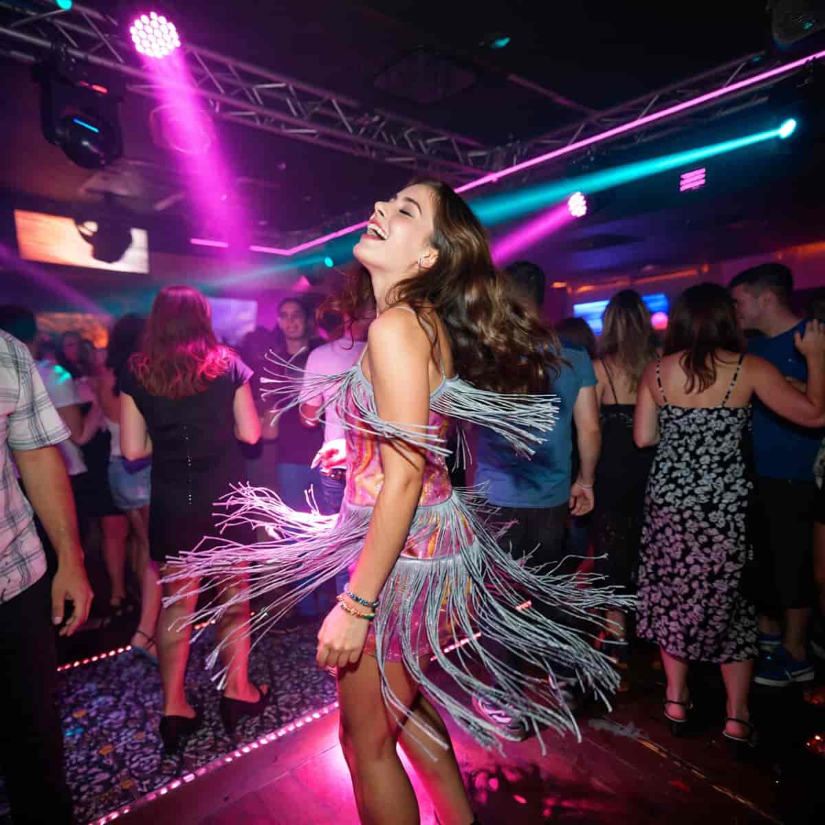 Dance Floor example generated with ImagineArt 1.5