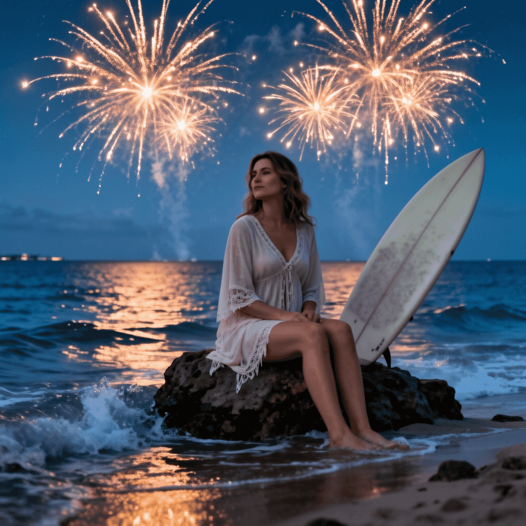 Beach Celebration example generated with Flux 2