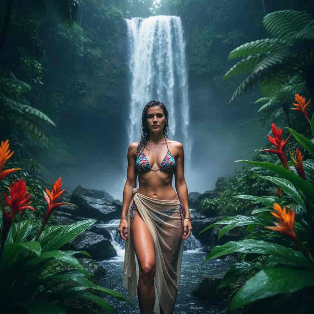 Tropical Jungle example generated with Flux 2 Flex