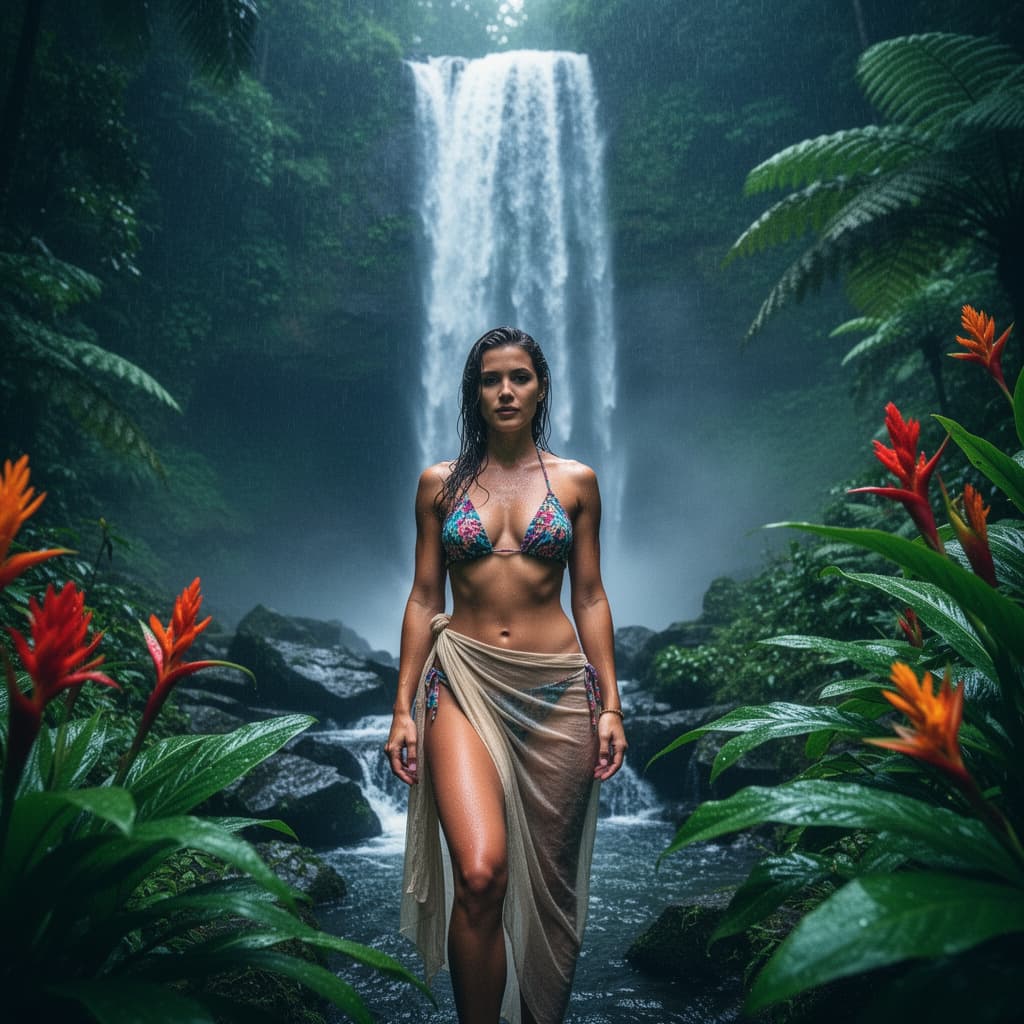 Tropical Jungle example generated with Flux 2 Flex