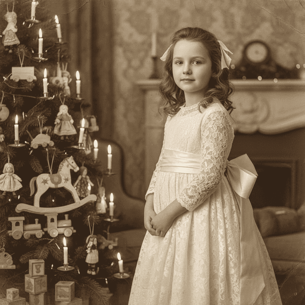 Victorian Holiday example generated with Nano Banana