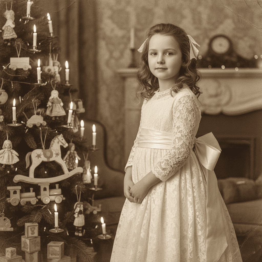 Victorian Holiday example generated with Nano Banana