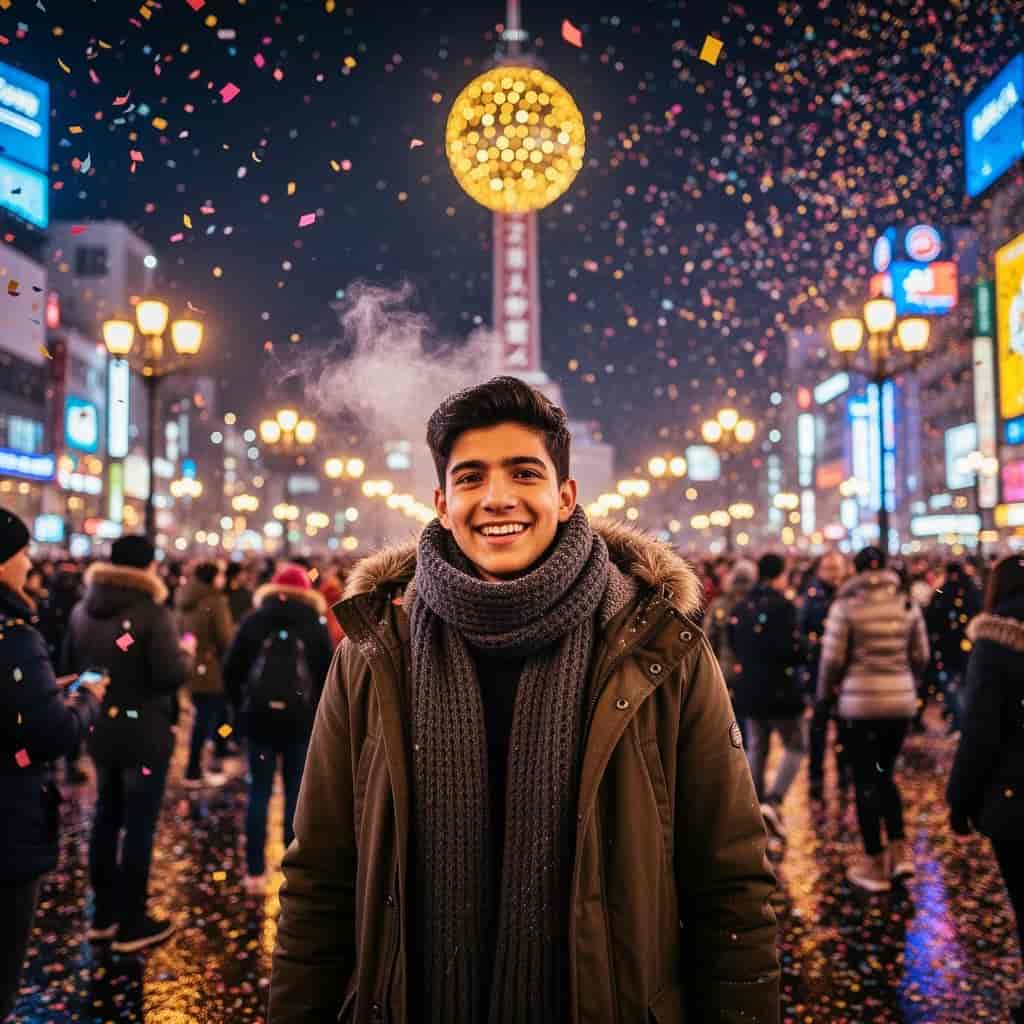 Times Square example generated with Flux 2 Flex