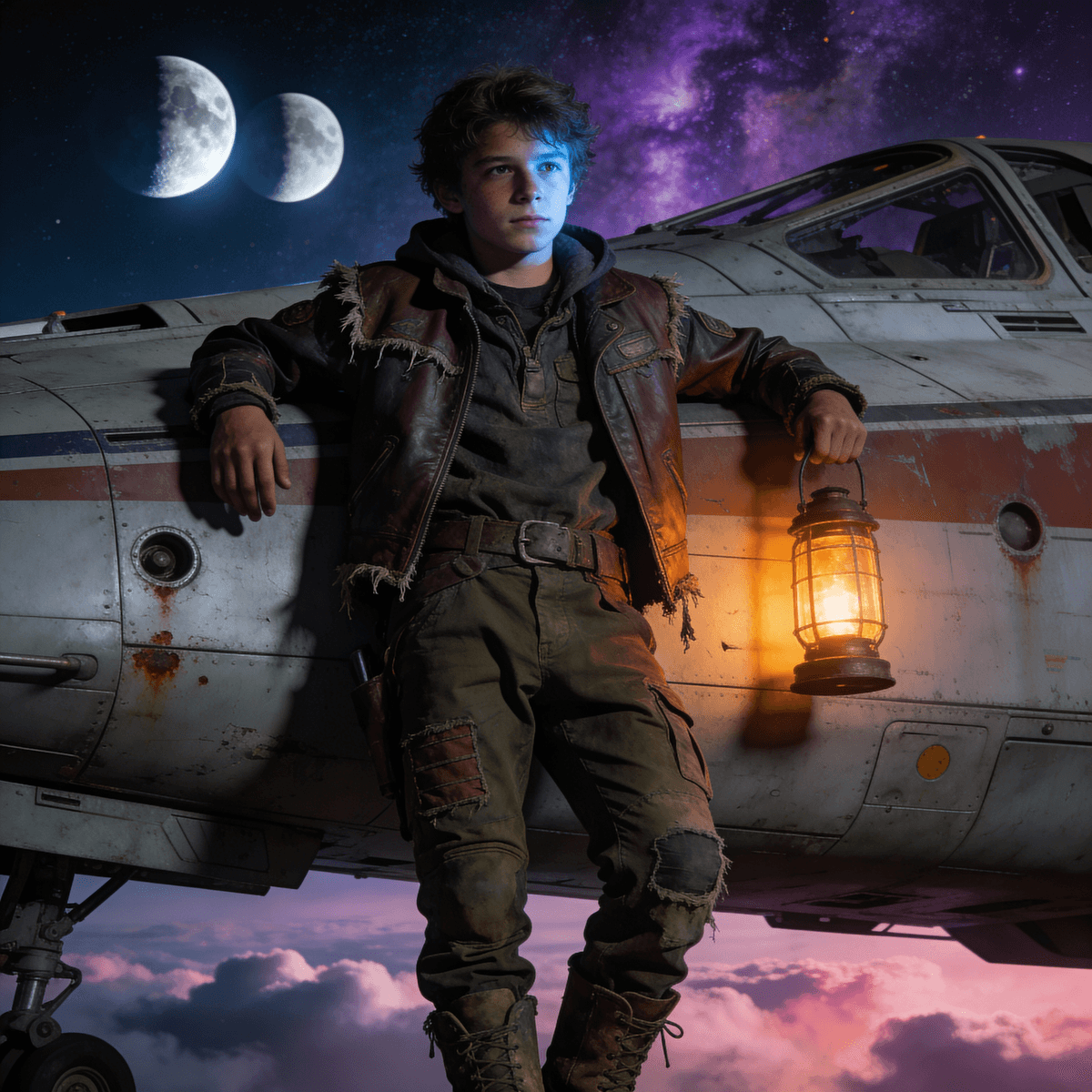 Galaxy Far Away example generated with ByteDance SeeDream v4.5