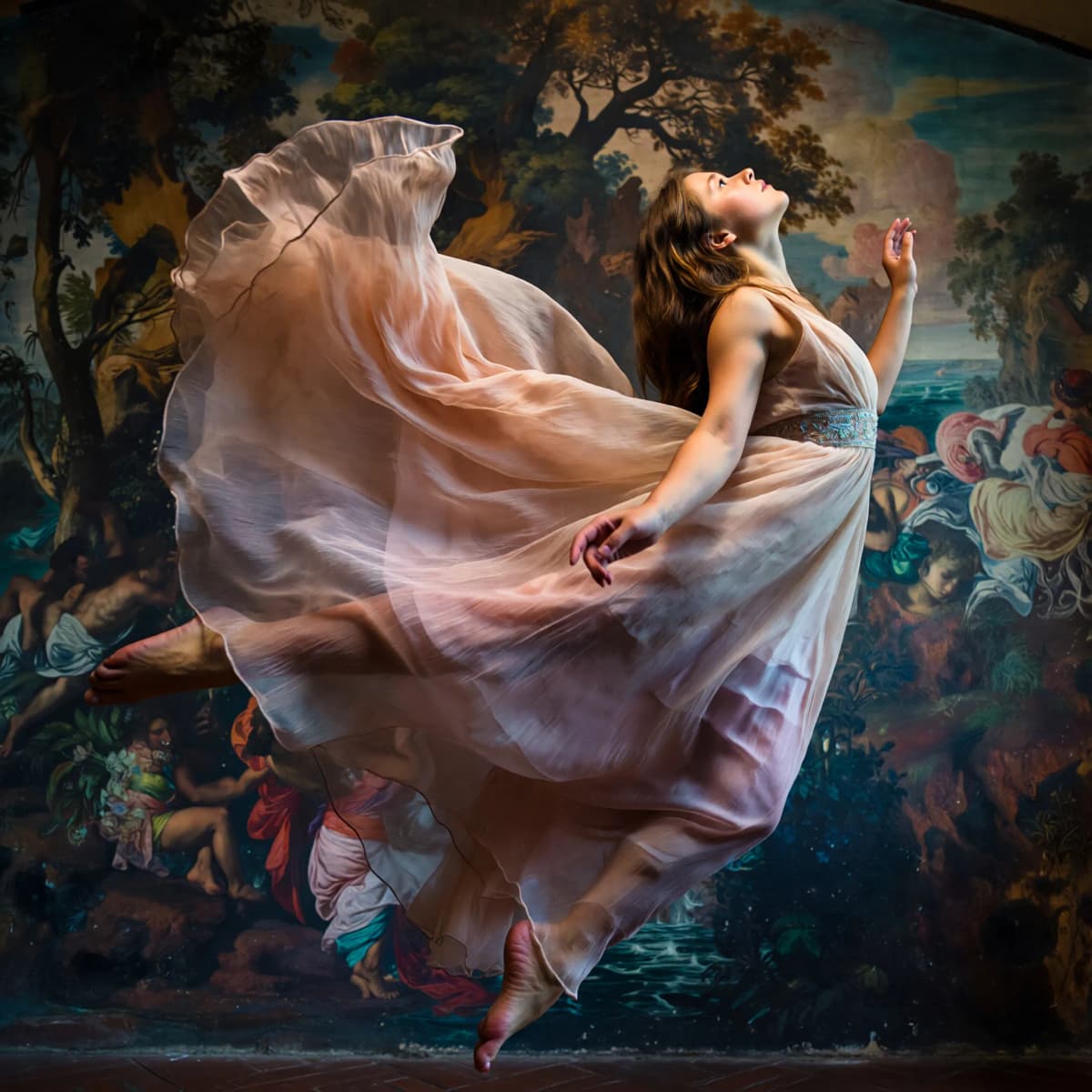 Artistic Portrait example generated with ImagineArt 1.5