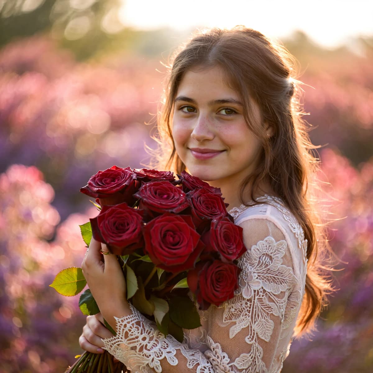 Roses & Romance example generated with ImagineArt 1.5