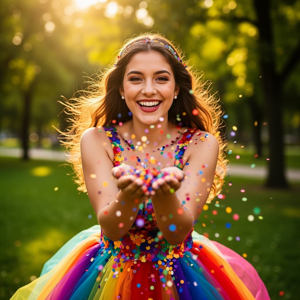 Celebration example generated with Flux 2 Flex