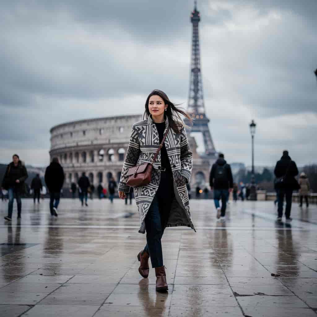 European Landmark example generated with Flux 2 Pro