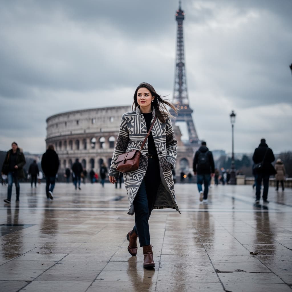 European Landmark example generated with Flux 2 Pro