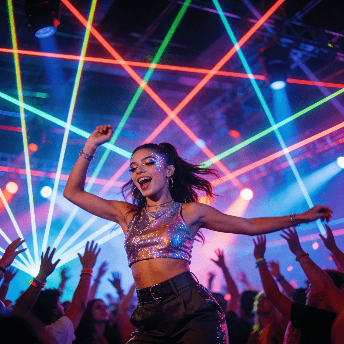 Dance Floor example generated with ByteDance SeeDream v4.5