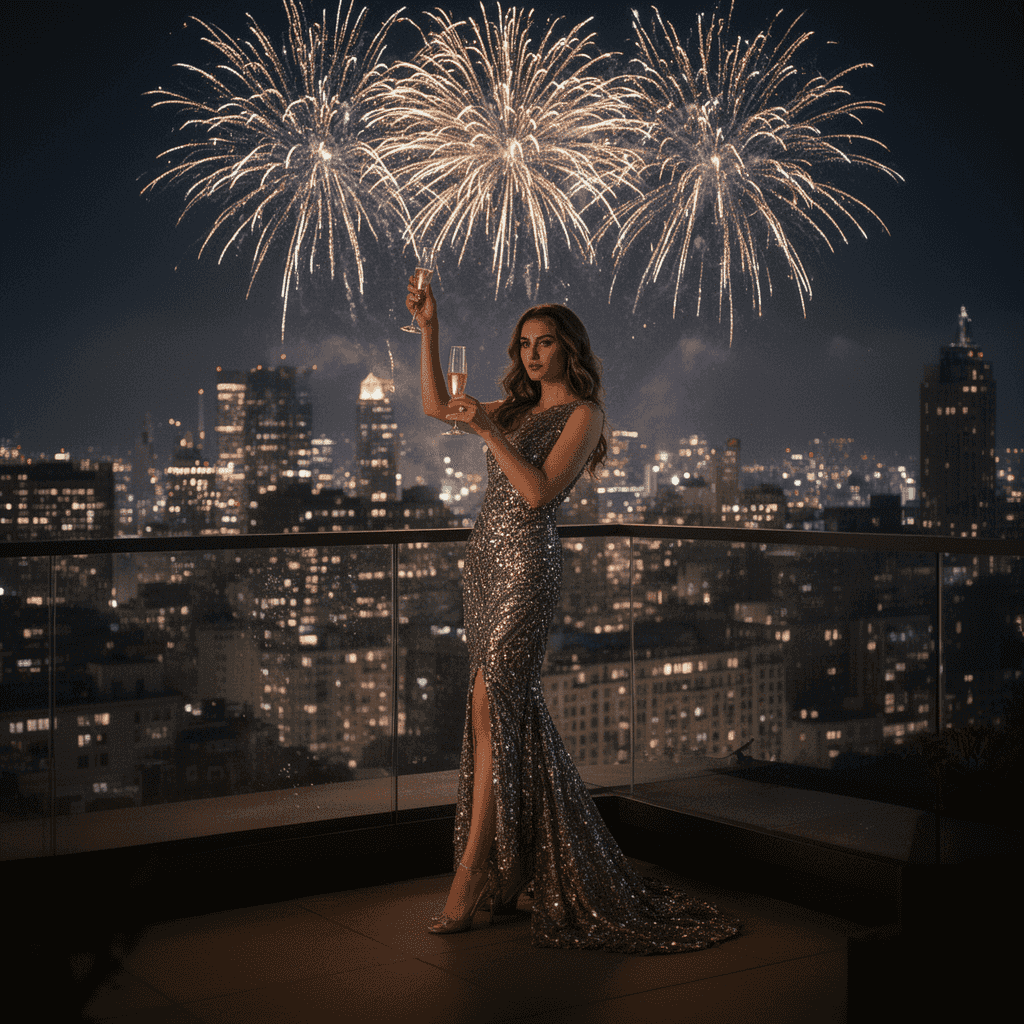 Rooftop Party example generated with Flux 2