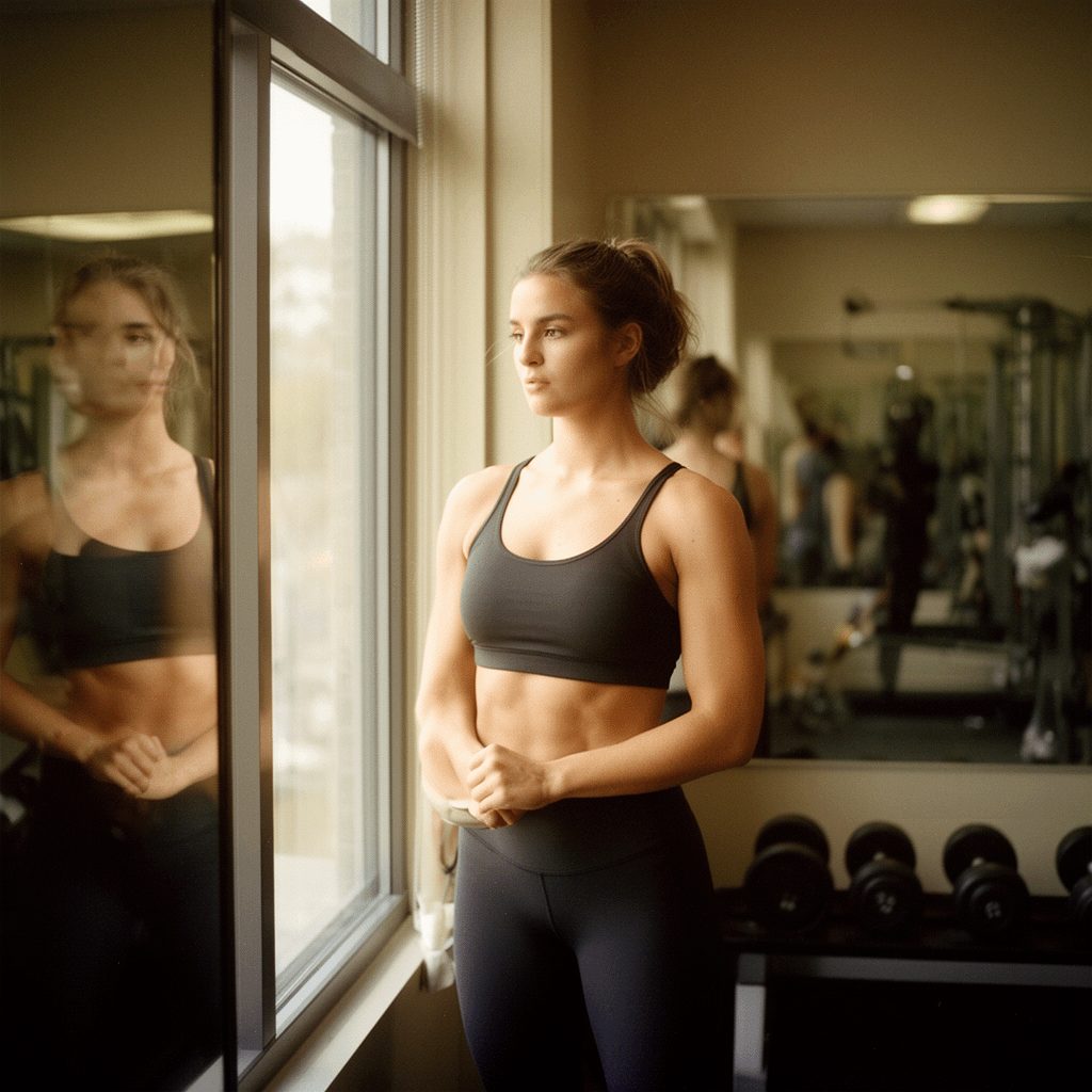 Gym Portrait example generated with Flux 2