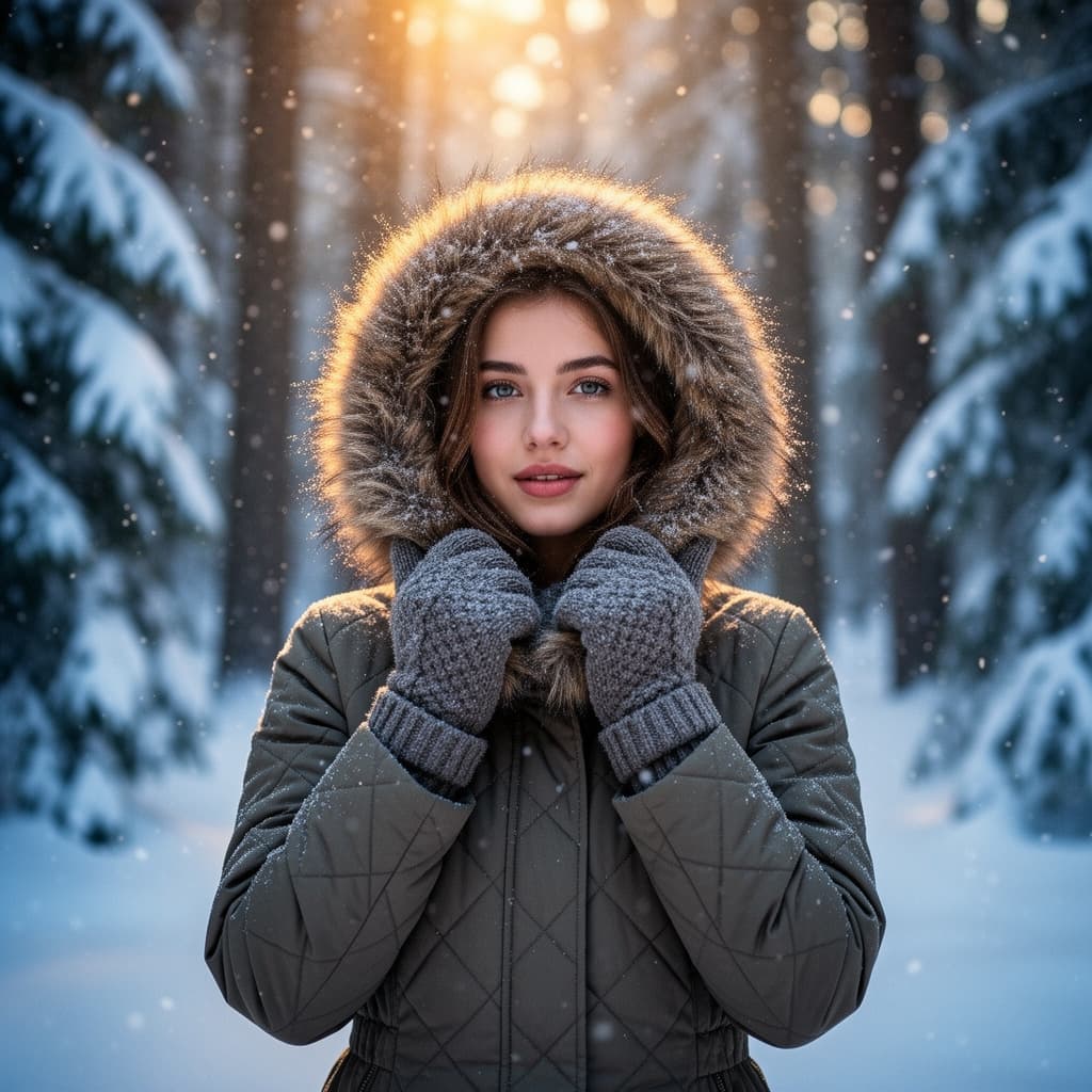 Winter Wonderland example generated with Flux 2 Flex