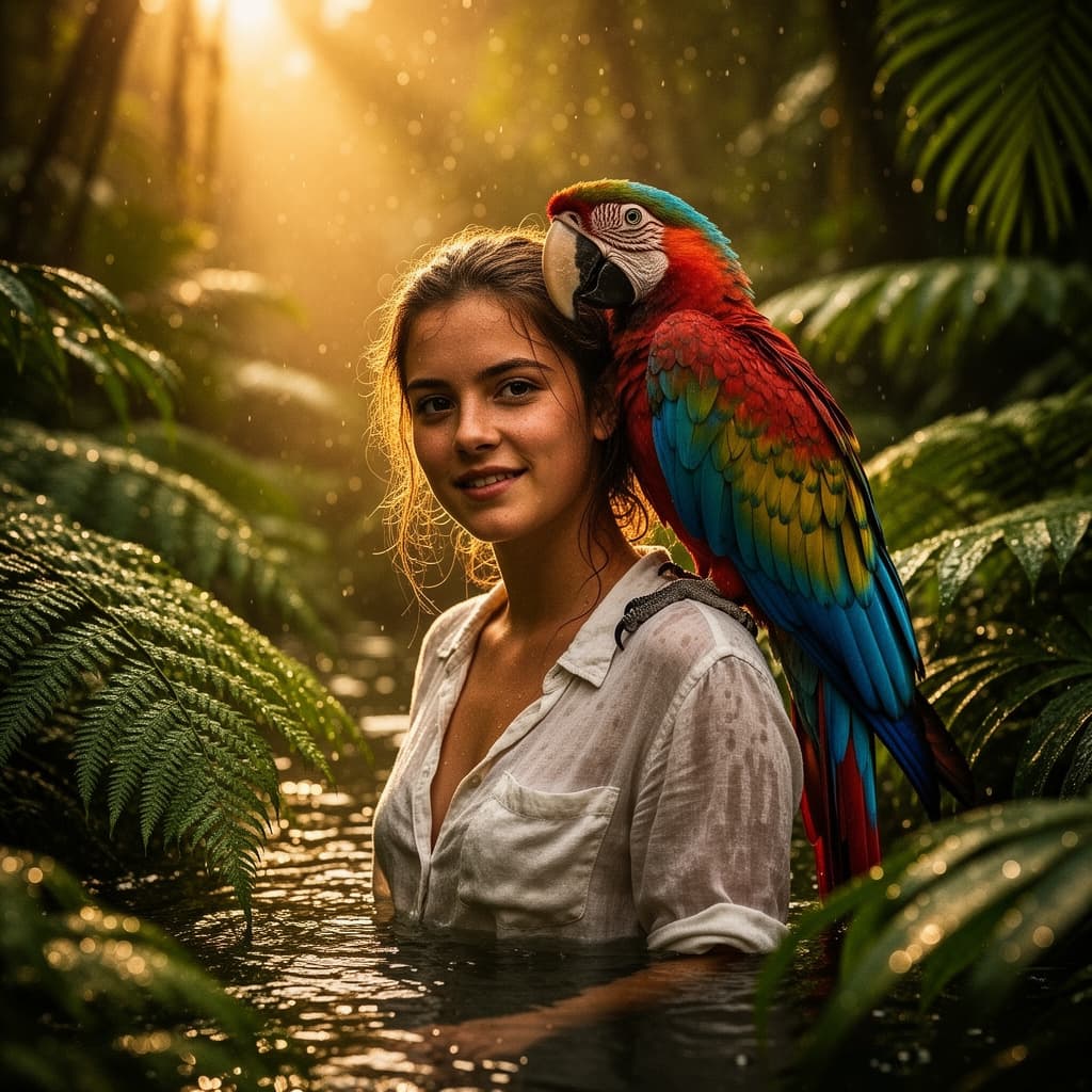 Exotic Wildlife example generated with Flux 2 Flex