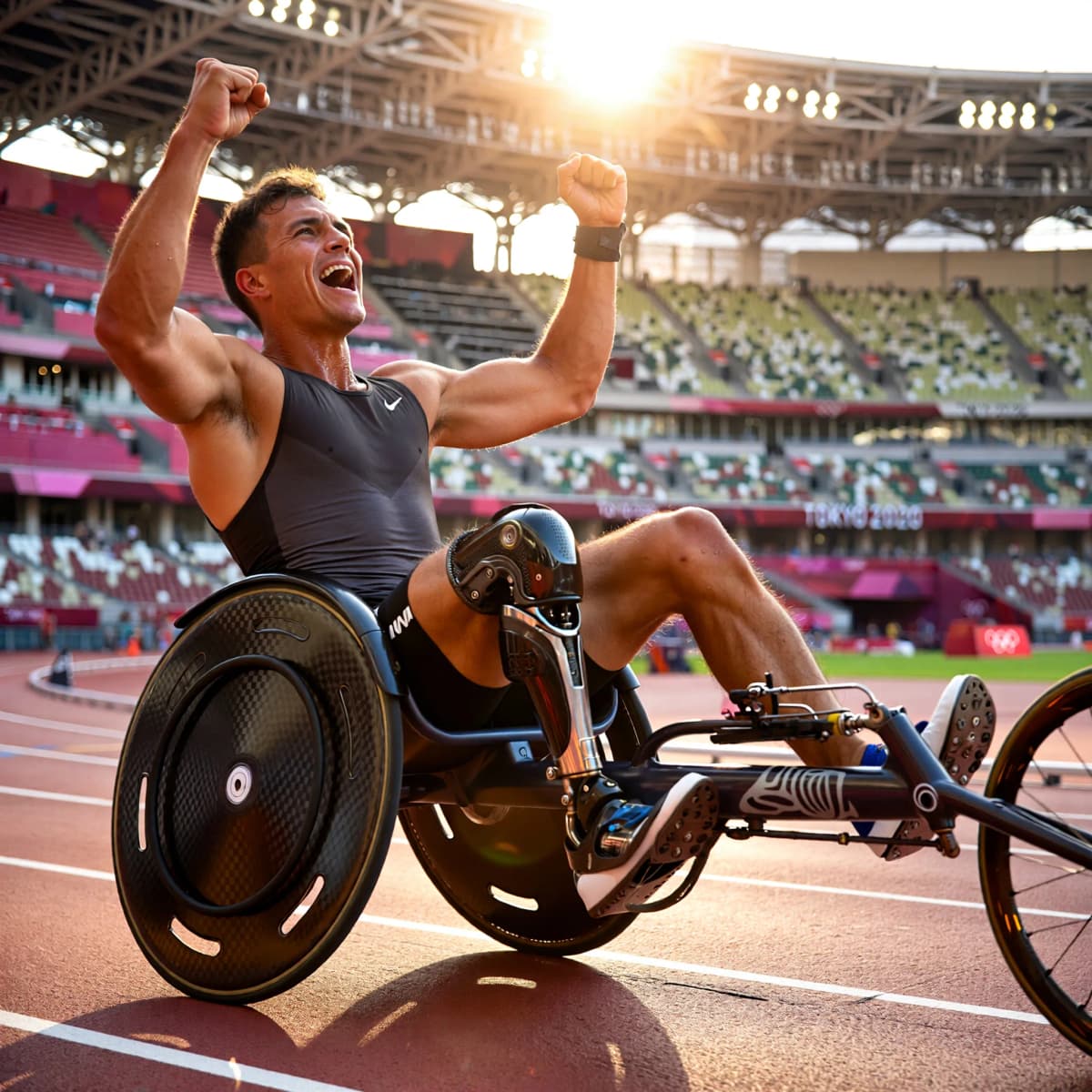 Champion Pose example generated with ImagineArt 1.5