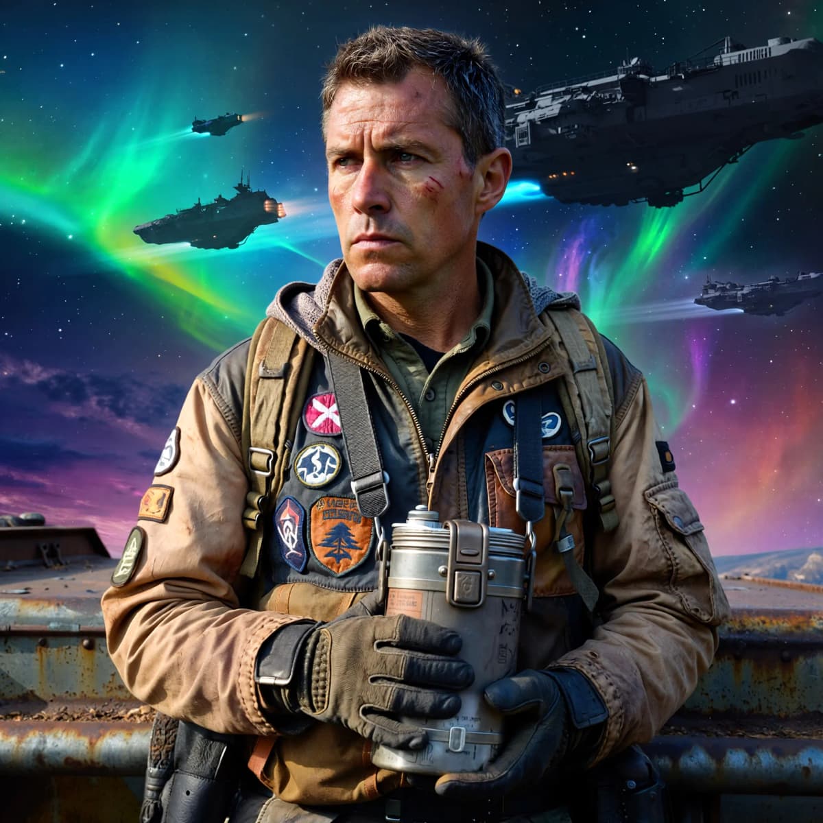 Galaxy Far Away example generated with ImagineArt 1.5