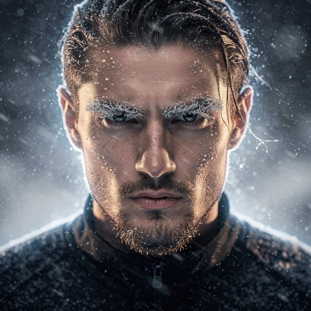 Cinematic Blizzard example generated with Flux 2 Pro