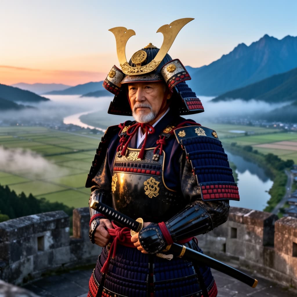 Feudal Japan example generated with Flux 2 Flex