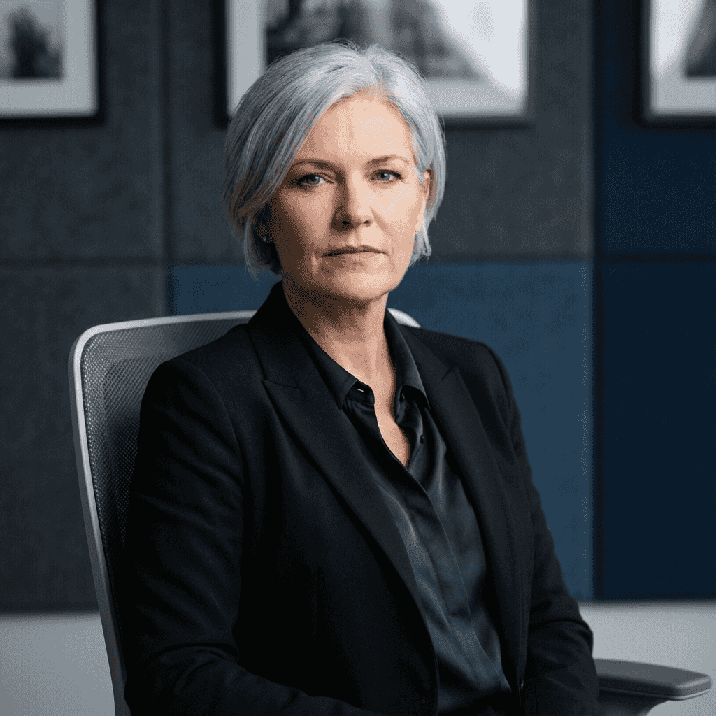 Executive headshot generated with Nano Banana Pro