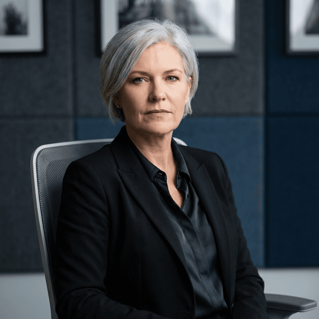 Executive headshot generated with Nano Banana Pro