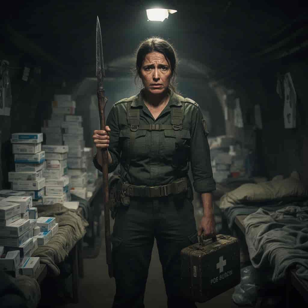 Bunker Defense example generated with Flux 2 Flex