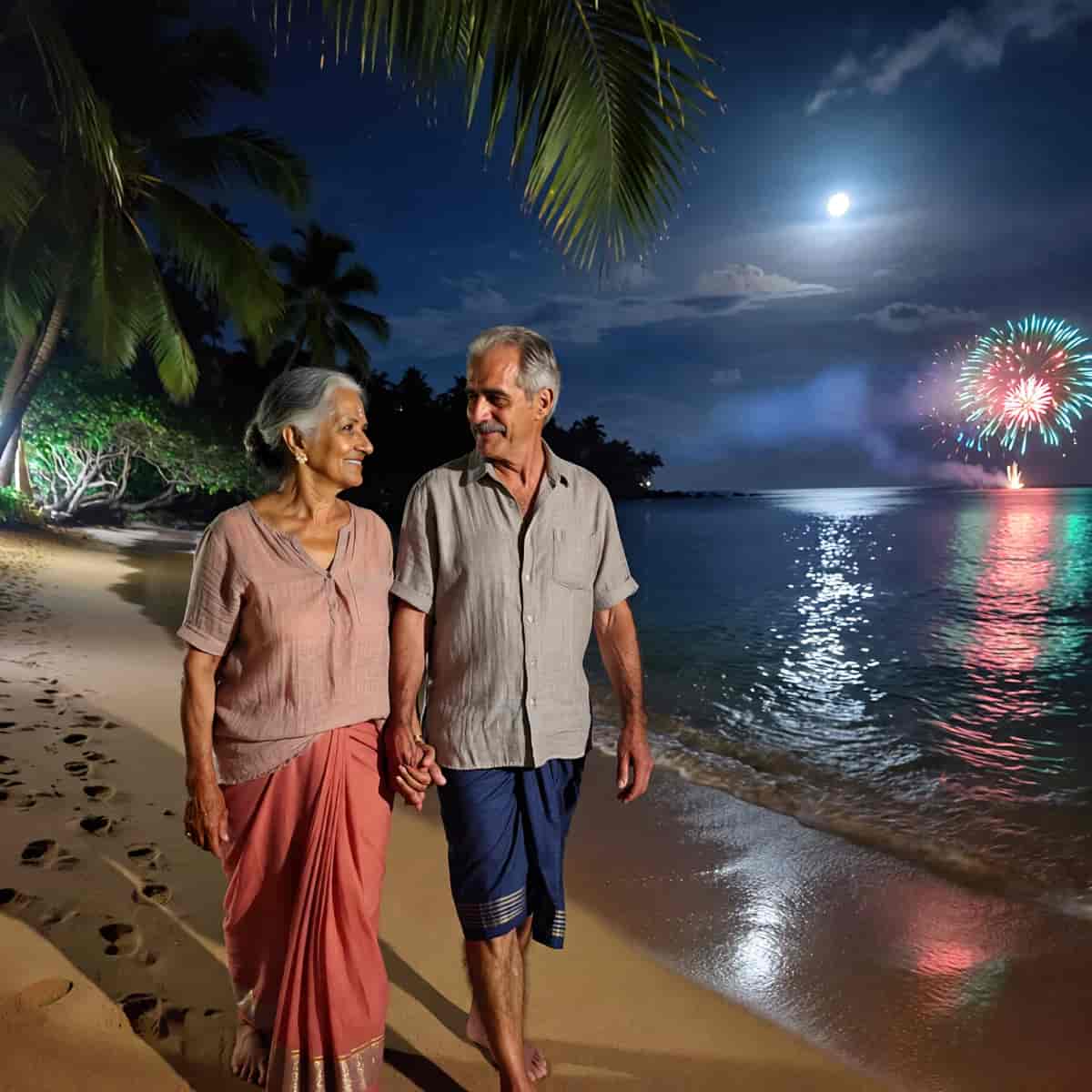 Beach Celebration example generated with ImagineArt 1.5