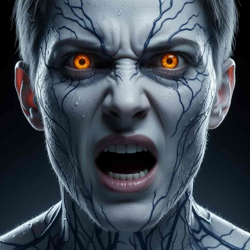 Infected example generated with Flux 2 Flex