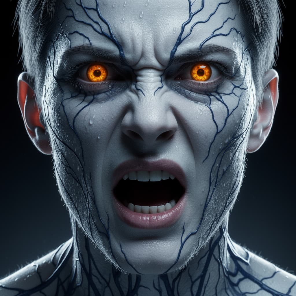 Infected example generated with Flux 2 Flex