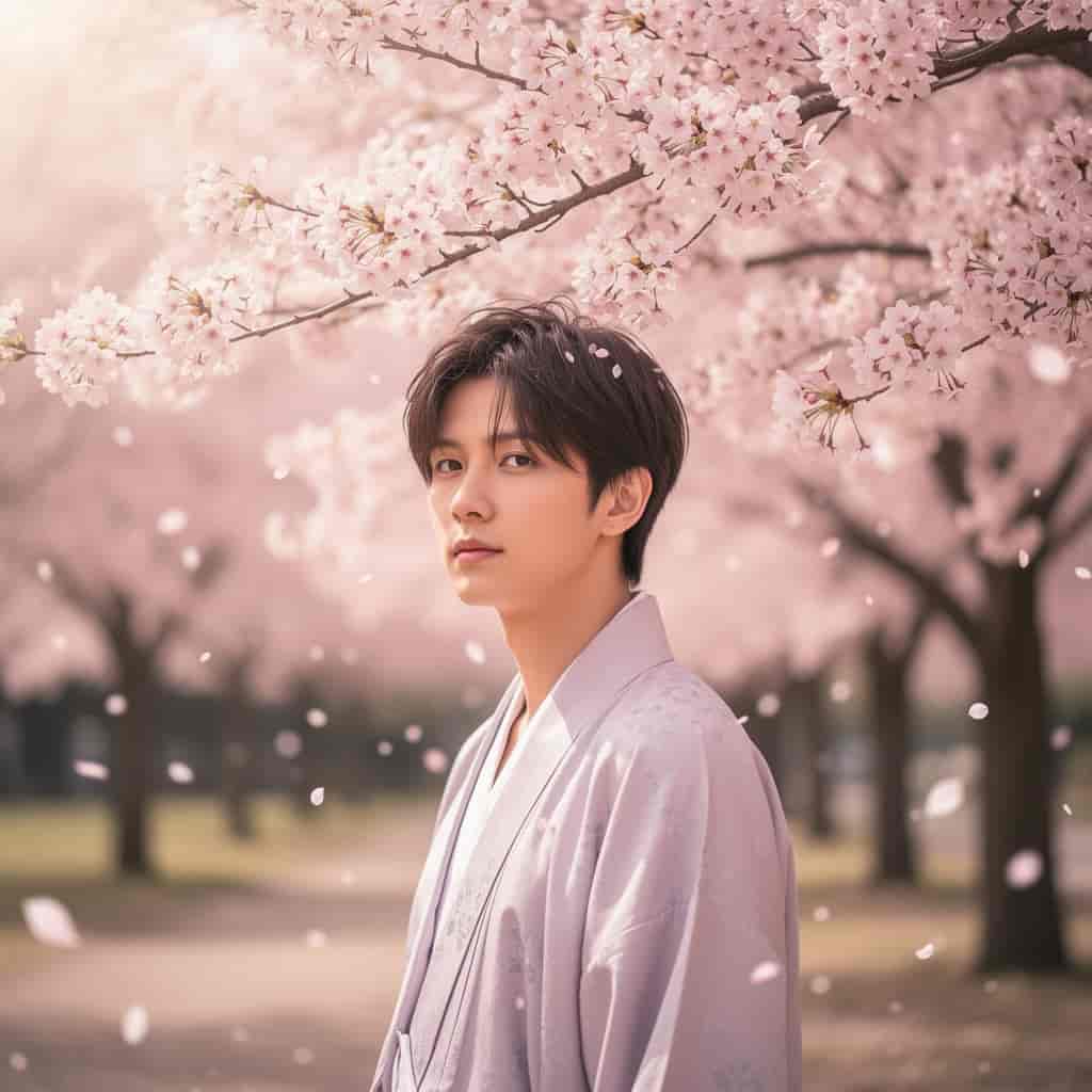 Cherry Blossoms example generated with Flux 2 Flex