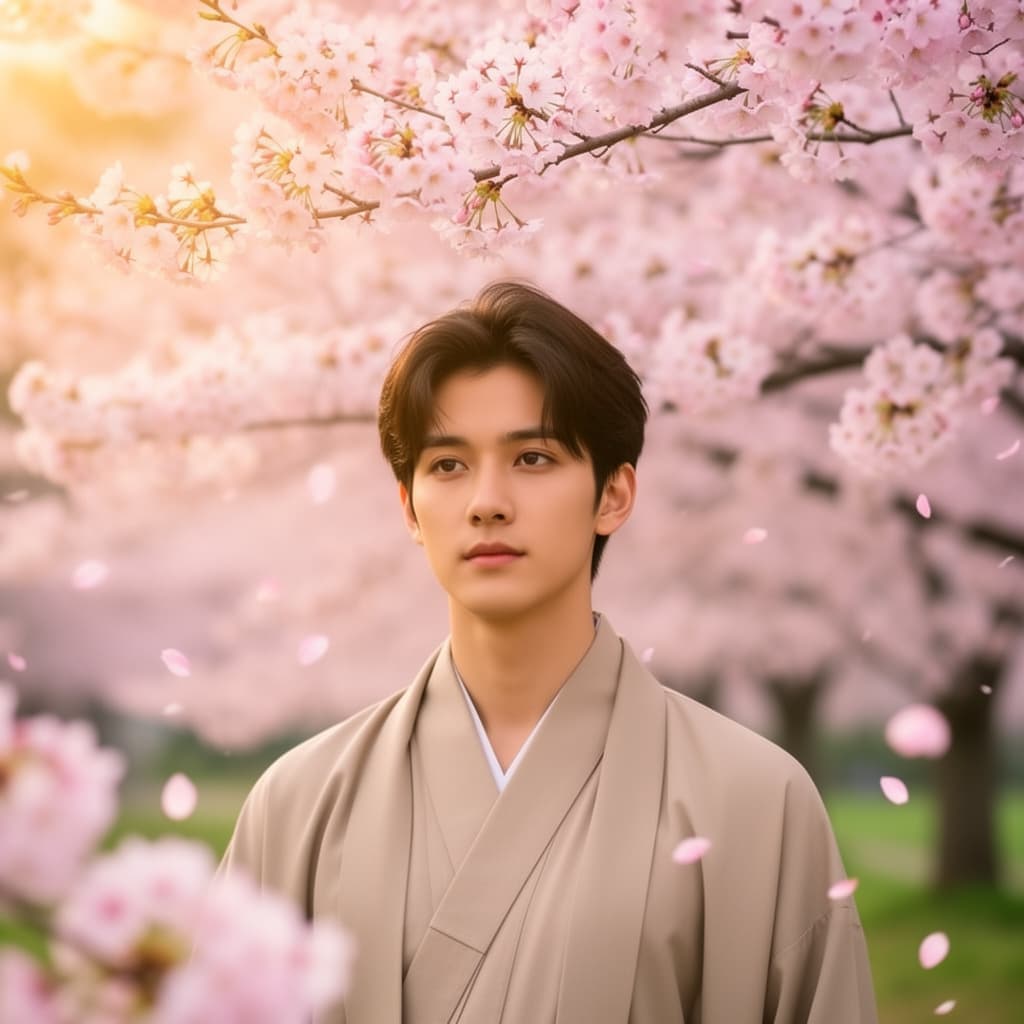 Cherry Blossoms example generated with Flux 2 Flex