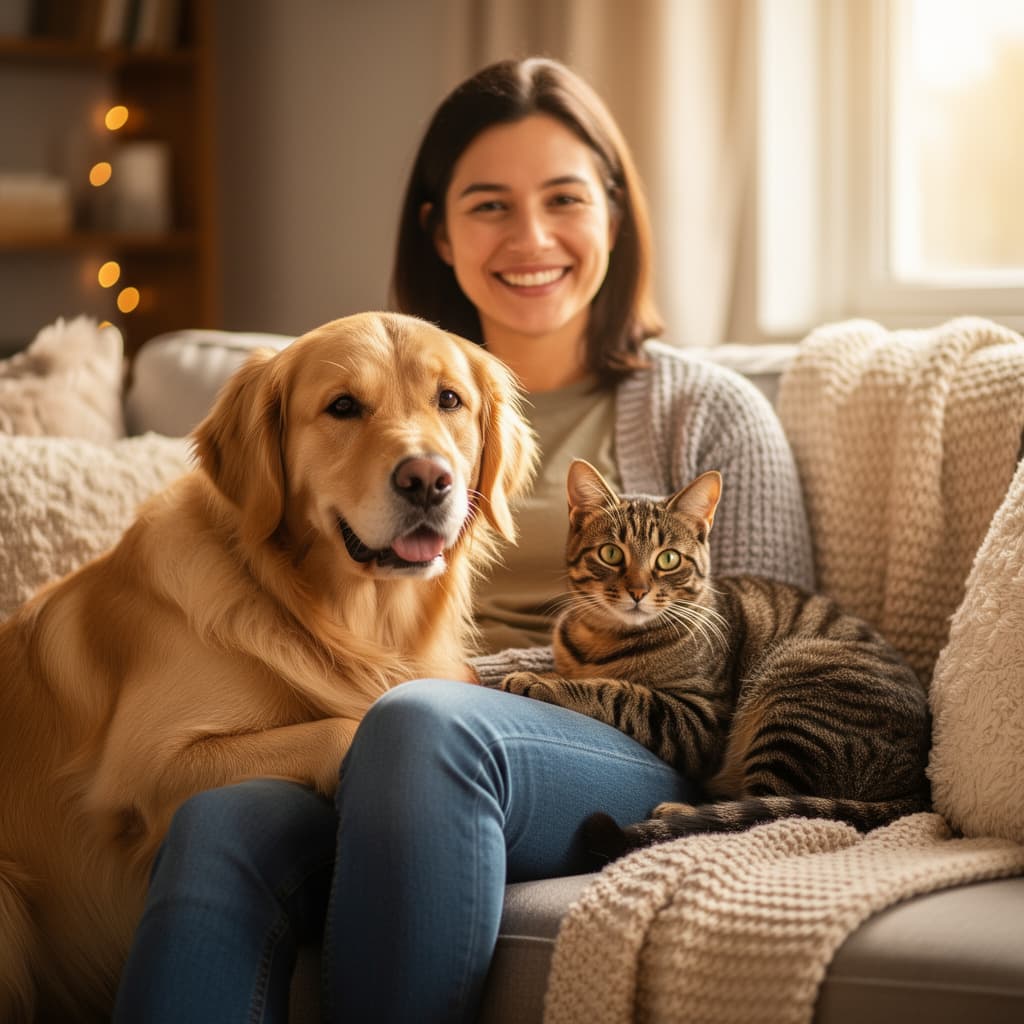 With Pets example generated with Flux 2 Flex