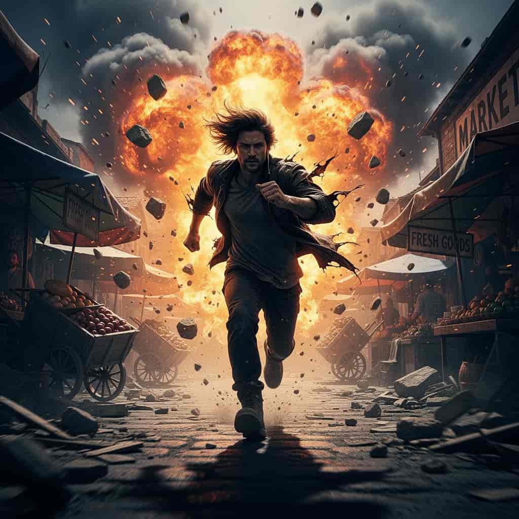 Action Movie example generated with Flux 2 Flex