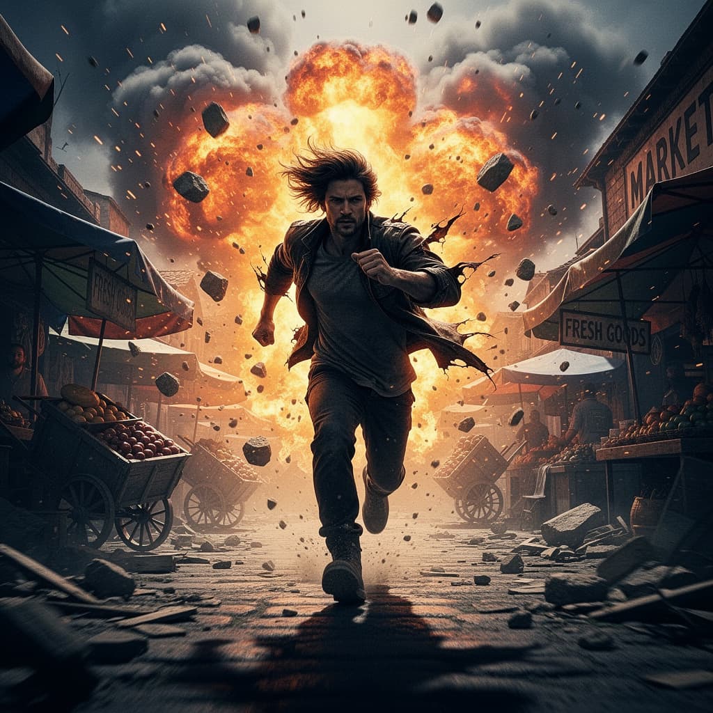 Action Movie example generated with Flux 2 Flex