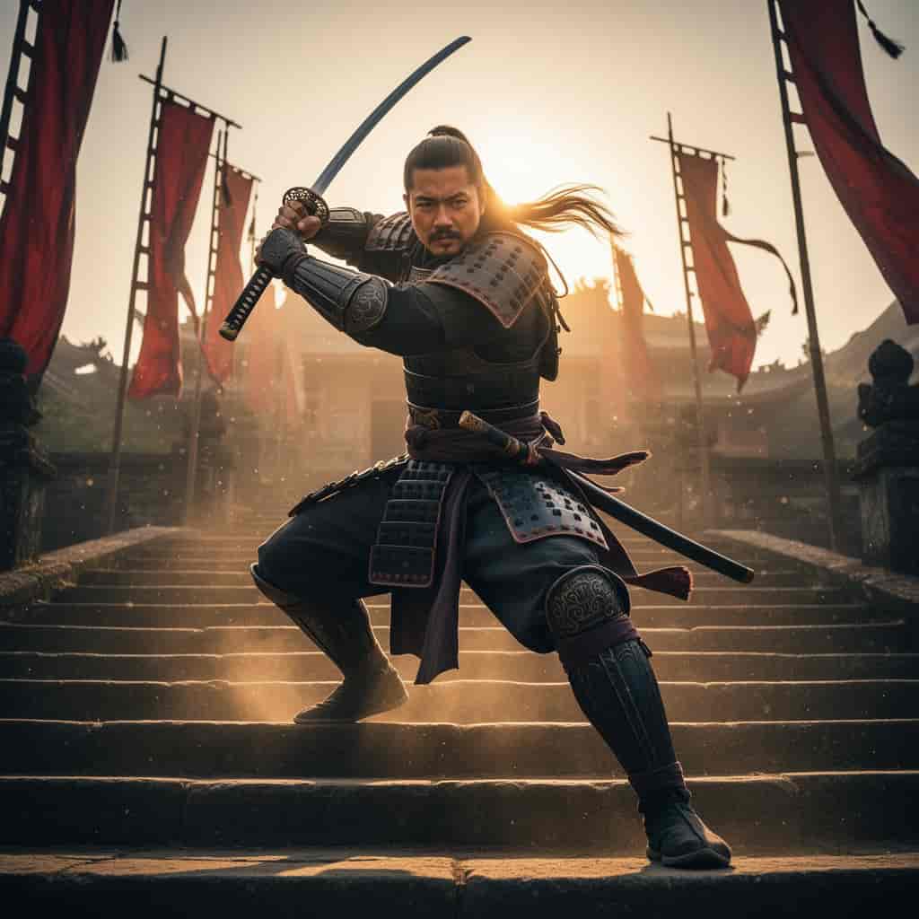 Martial Arts example generated with Flux 2 Flex