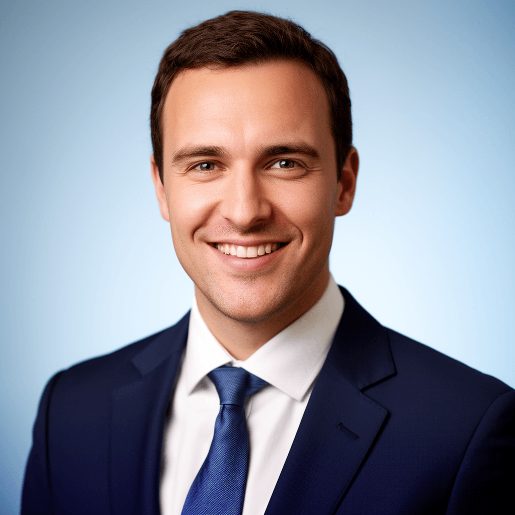 LinkedIn headshot generated with Flux 2