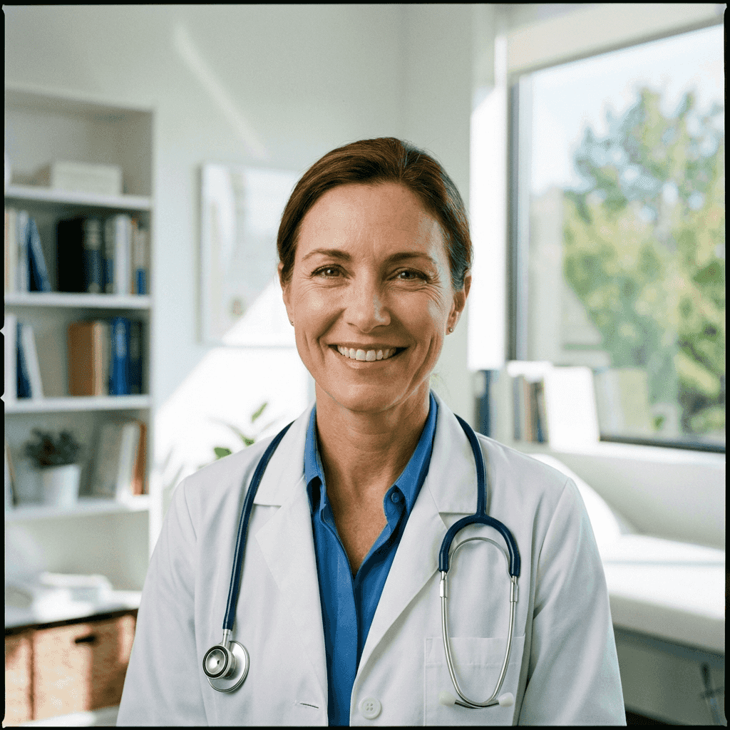 Medical Professional headshot generated with Nano Banana Pro