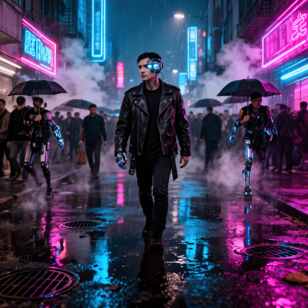 Neon City example generated with Flux 2