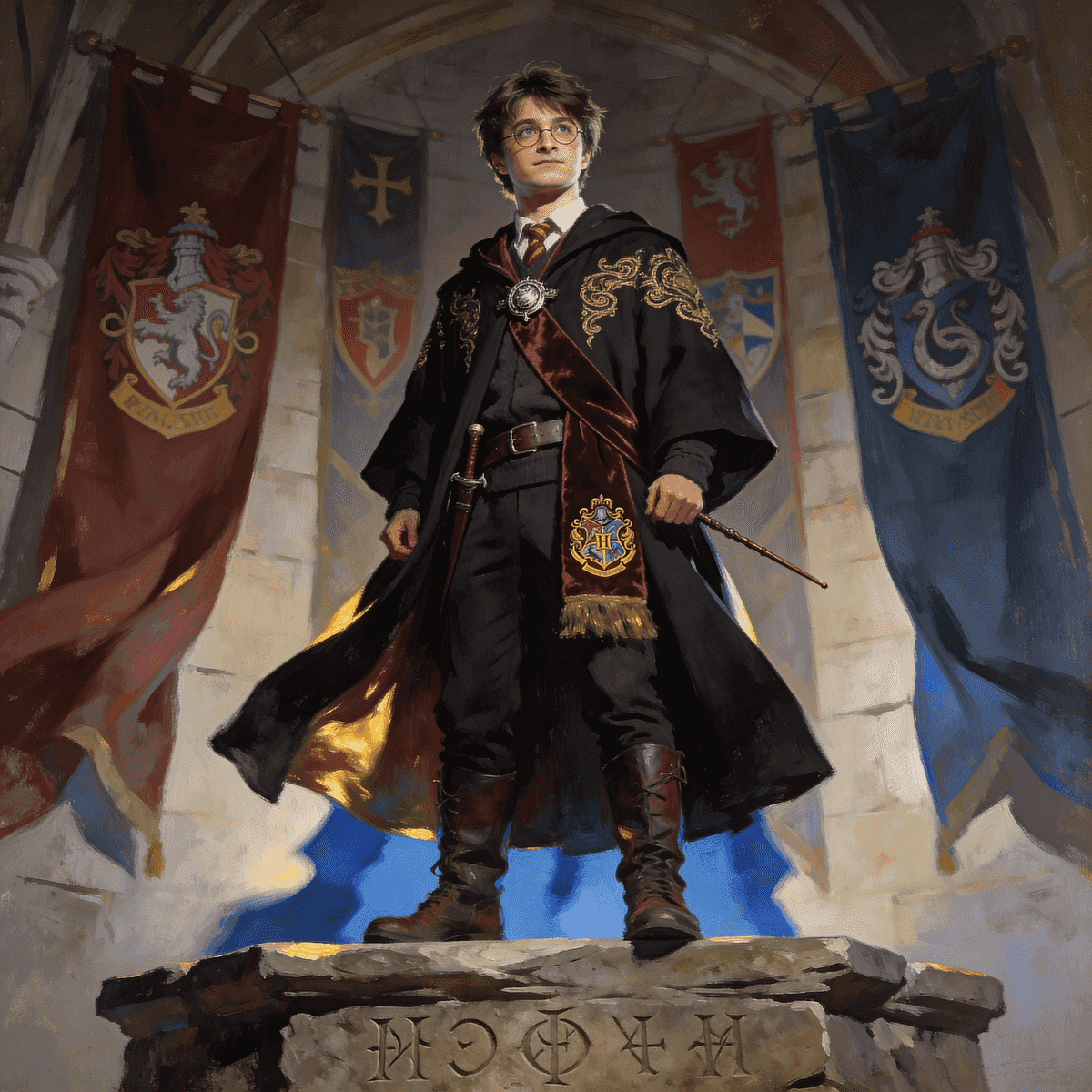 Wizard example generated with ByteDance SeeDream v4.5