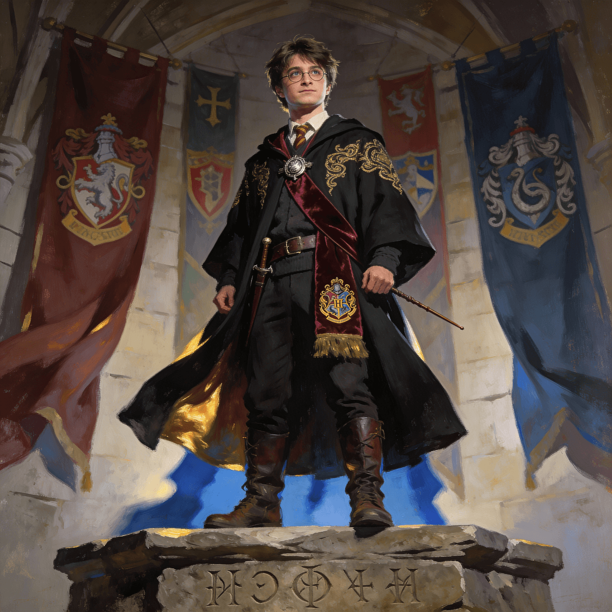 Wizard example generated with ByteDance SeeDream v4.5