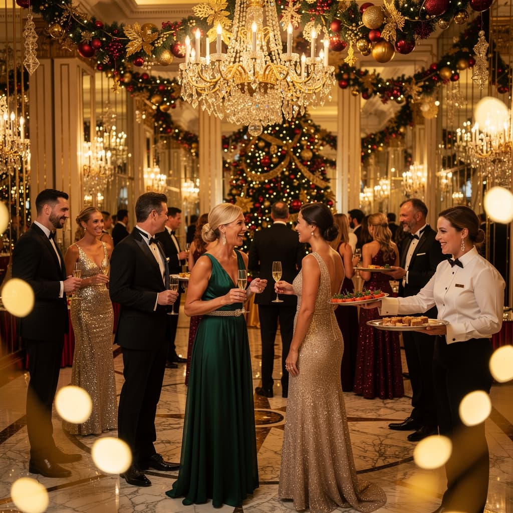 Holiday Party example generated with Flux 2 Pro