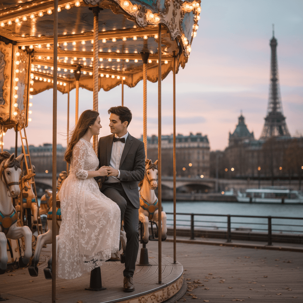 Romantic Paris example generated with Nano Banana