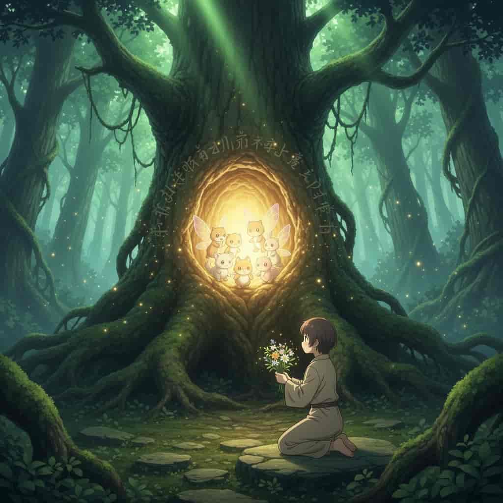 Forest Spirits example generated with Flux 2 Flex