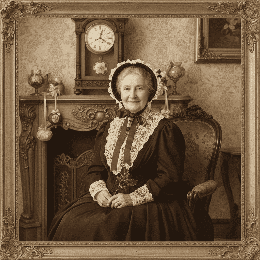 Victorian Holiday example generated with Nano Banana