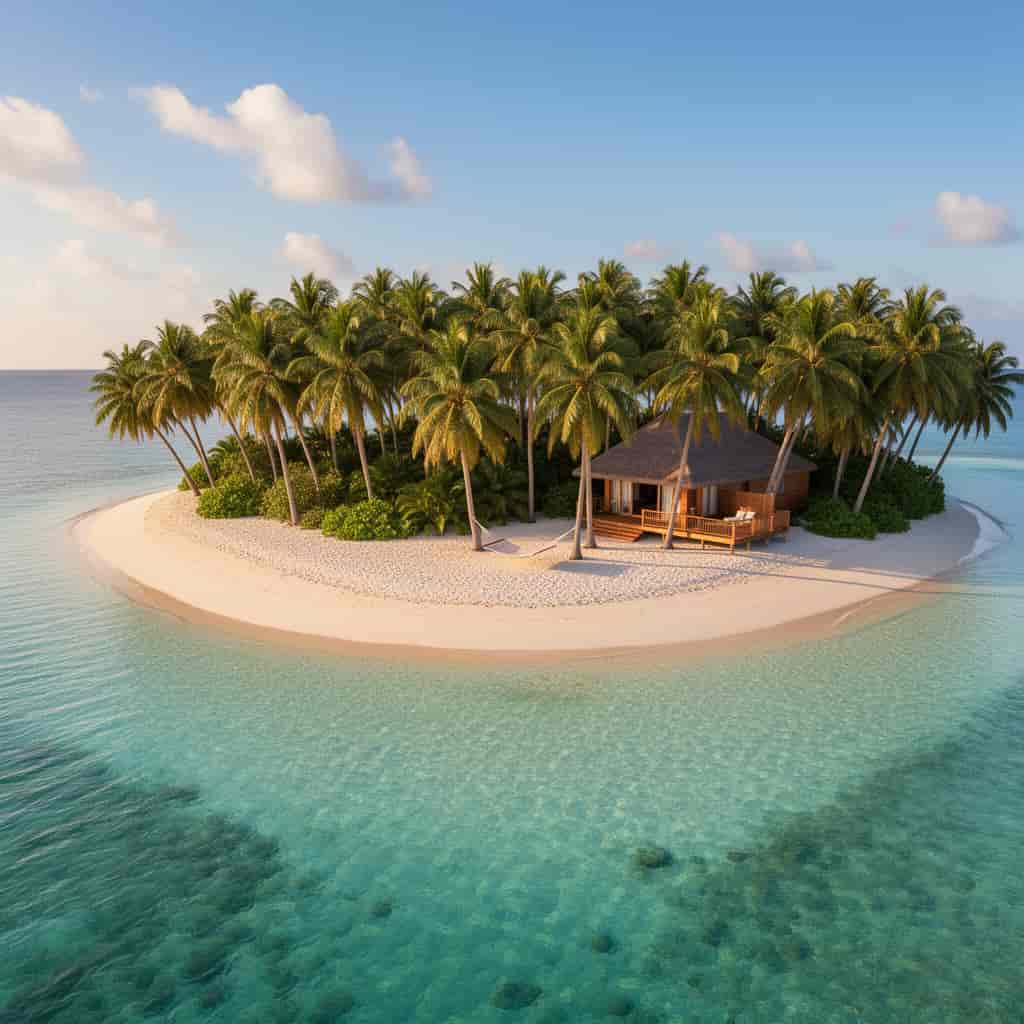 Tropical Paradise example generated with Flux 2 Flex