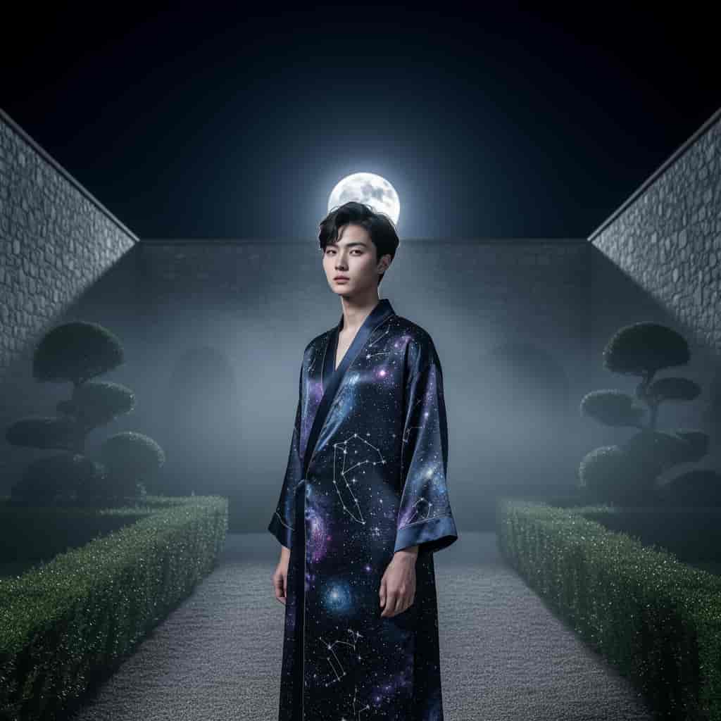 Heavenly Bodies example generated with Flux 2 Flex