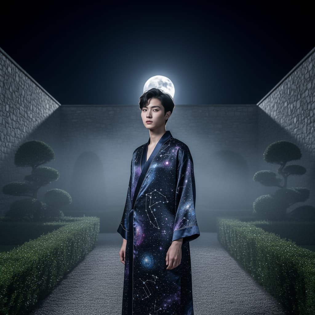 Heavenly Bodies example generated with Flux 2 Flex