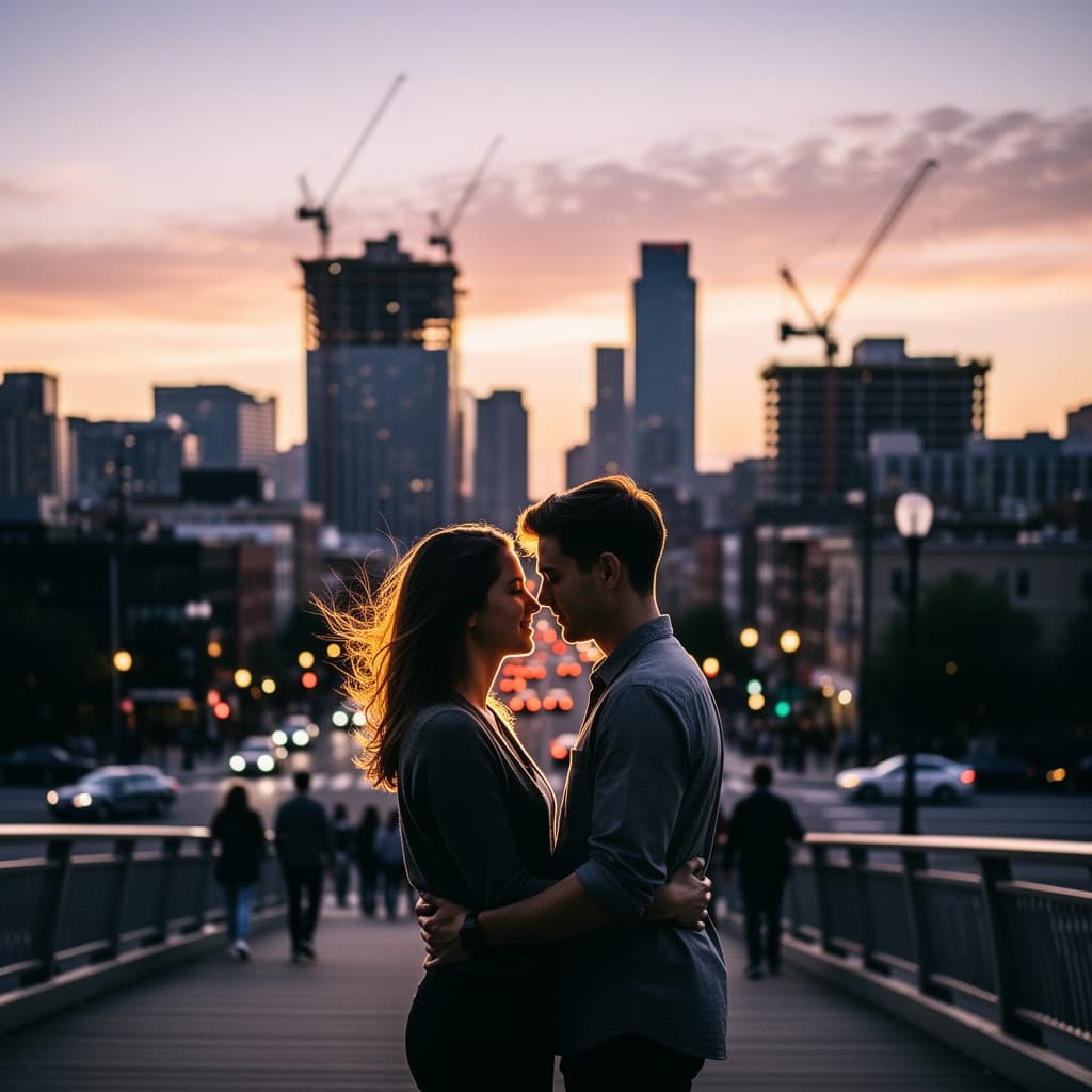 City Skyline example generated with Flux 2 Flex