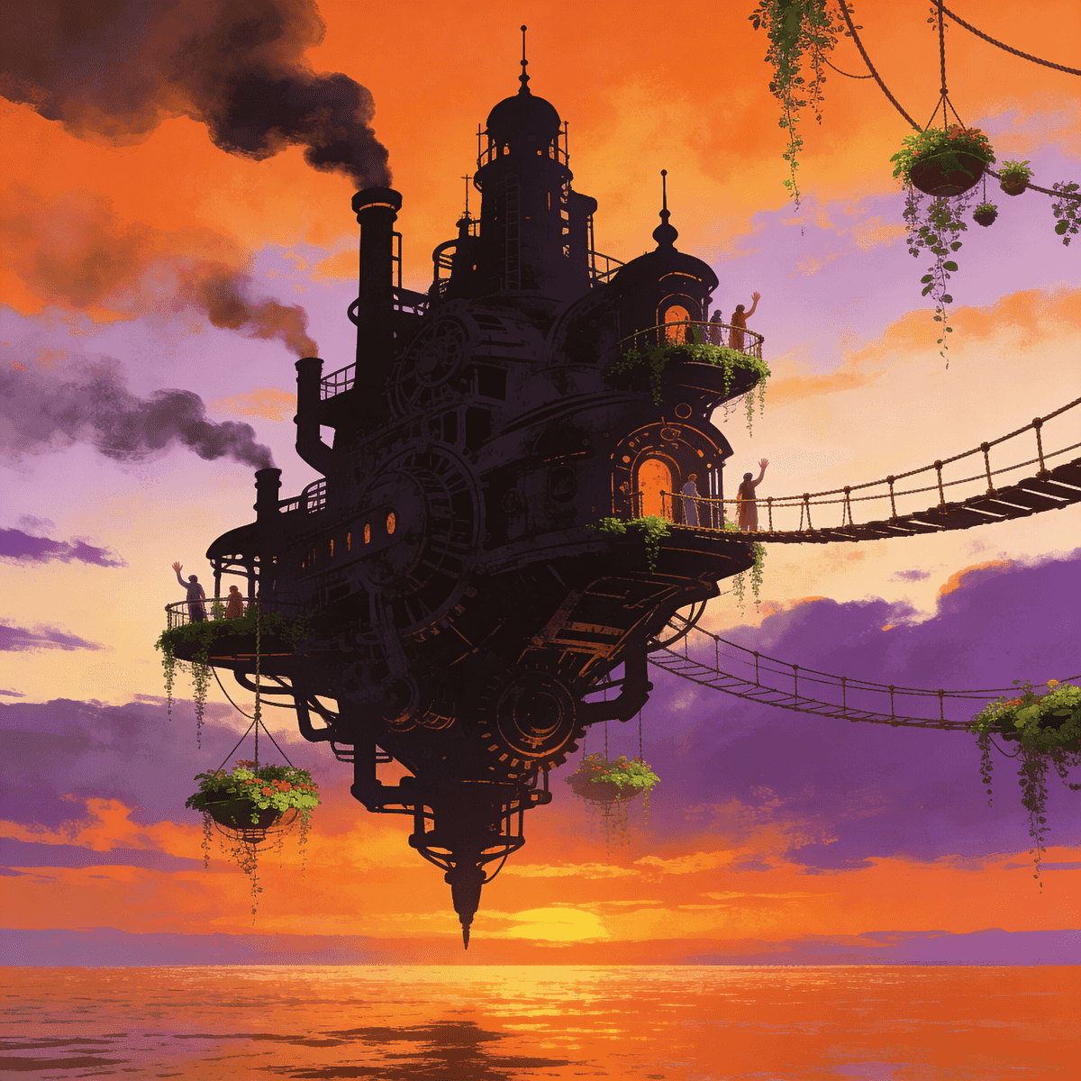 Moving Castle example generated with ByteDance SeeDream v4.5