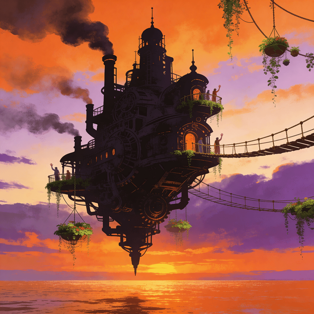 Moving Castle example generated with ByteDance SeeDream v4.5